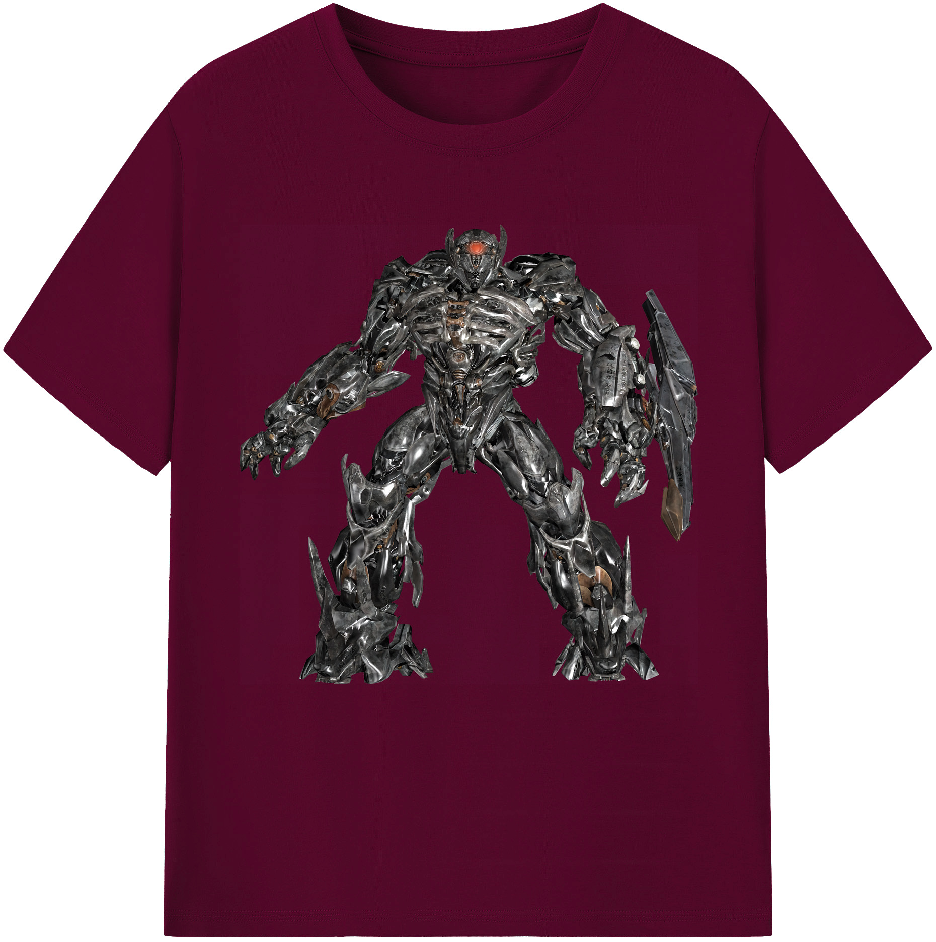 （画像用） Transformers トランスフォーマー レディースカジュアルプリントTシャツ（綿100％）